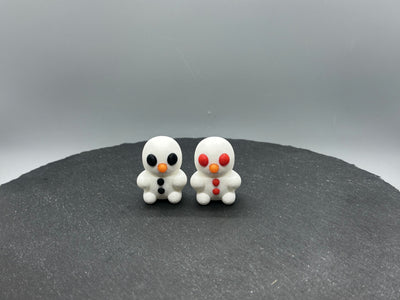 Articulated Snowman – 3D-printed articulated flexi fidget toy by 3DHotshop