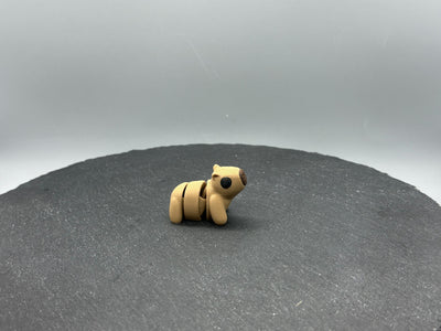 Articulated Capybara – 3D-printed articulated flexi fidget toy by 3DHotshop