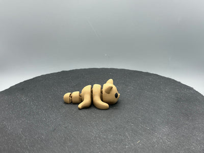Articulated Fidget Cat – 3D-printed articulated flexi fidget toy by 3DHotshop