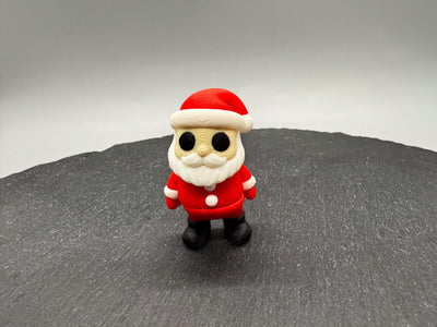 Articulated Santa – 3D-printed articulated flexi fidget toy by 3DHotshop