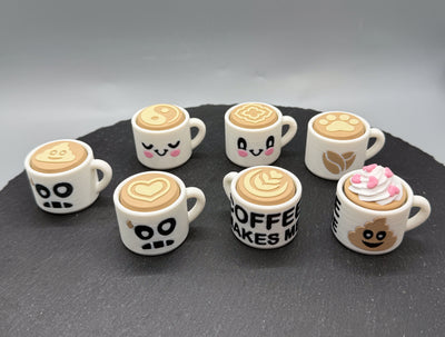 Coffee Cup Clicker – 3D-printed fidget clicker toy by 3DHotshop