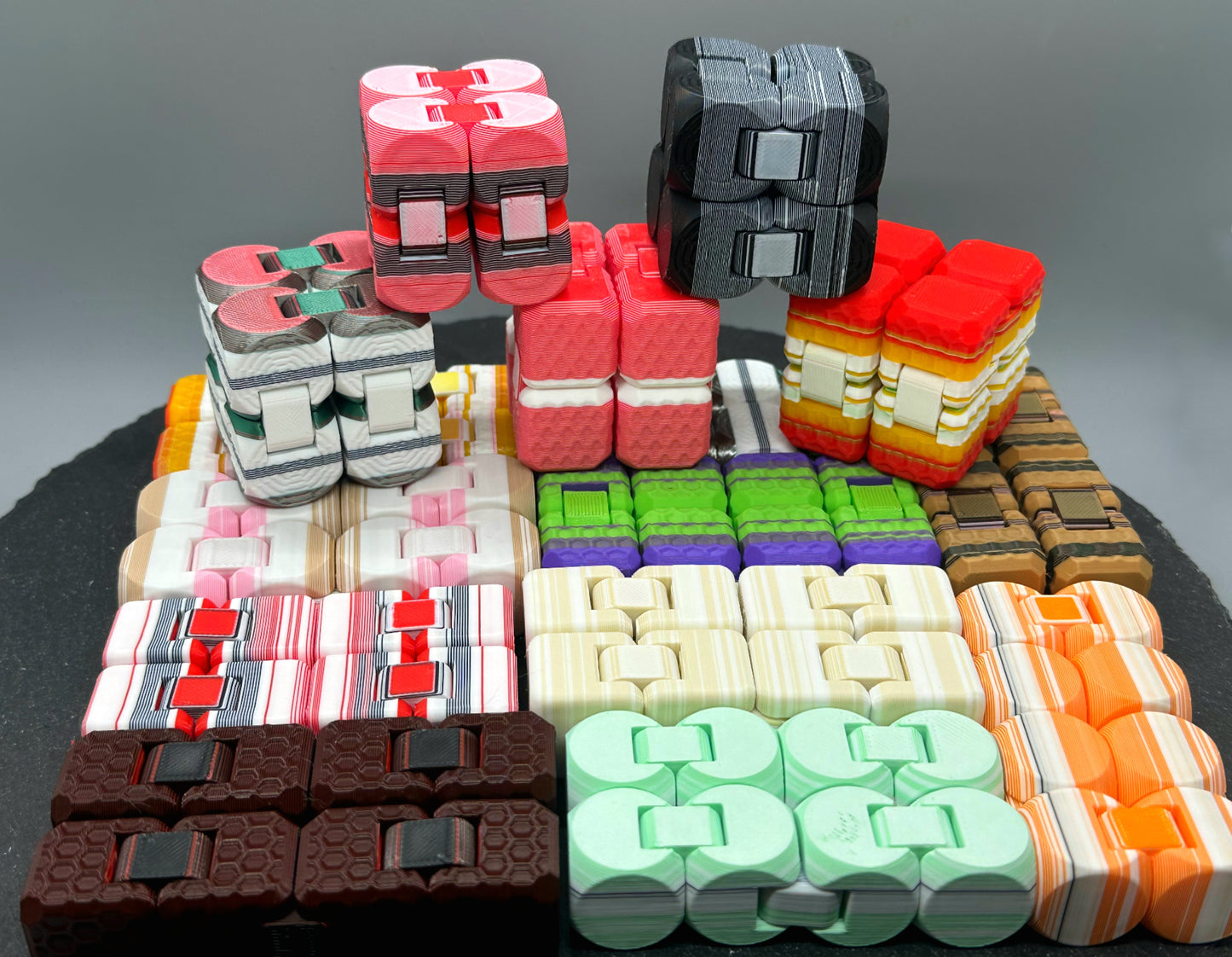 Textured Fidget Cubes