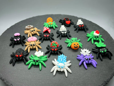 Articulated Spider – 3D-printed articulated flexi fidget toy by 3DHotshop