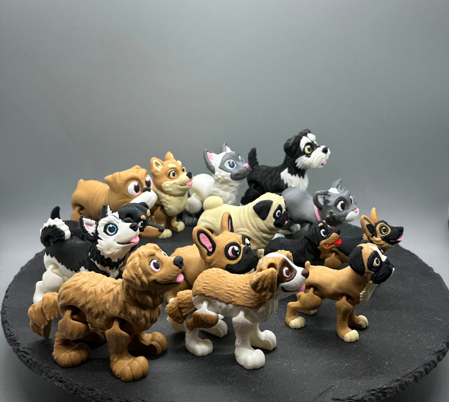 Variety Dog & Cat Breed Fidgets