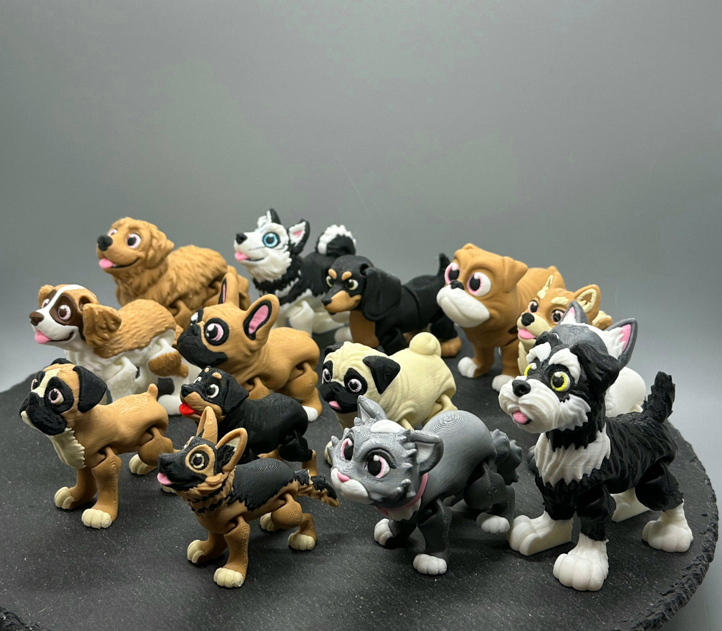 Variety Dog & Cat Breed Fidgets