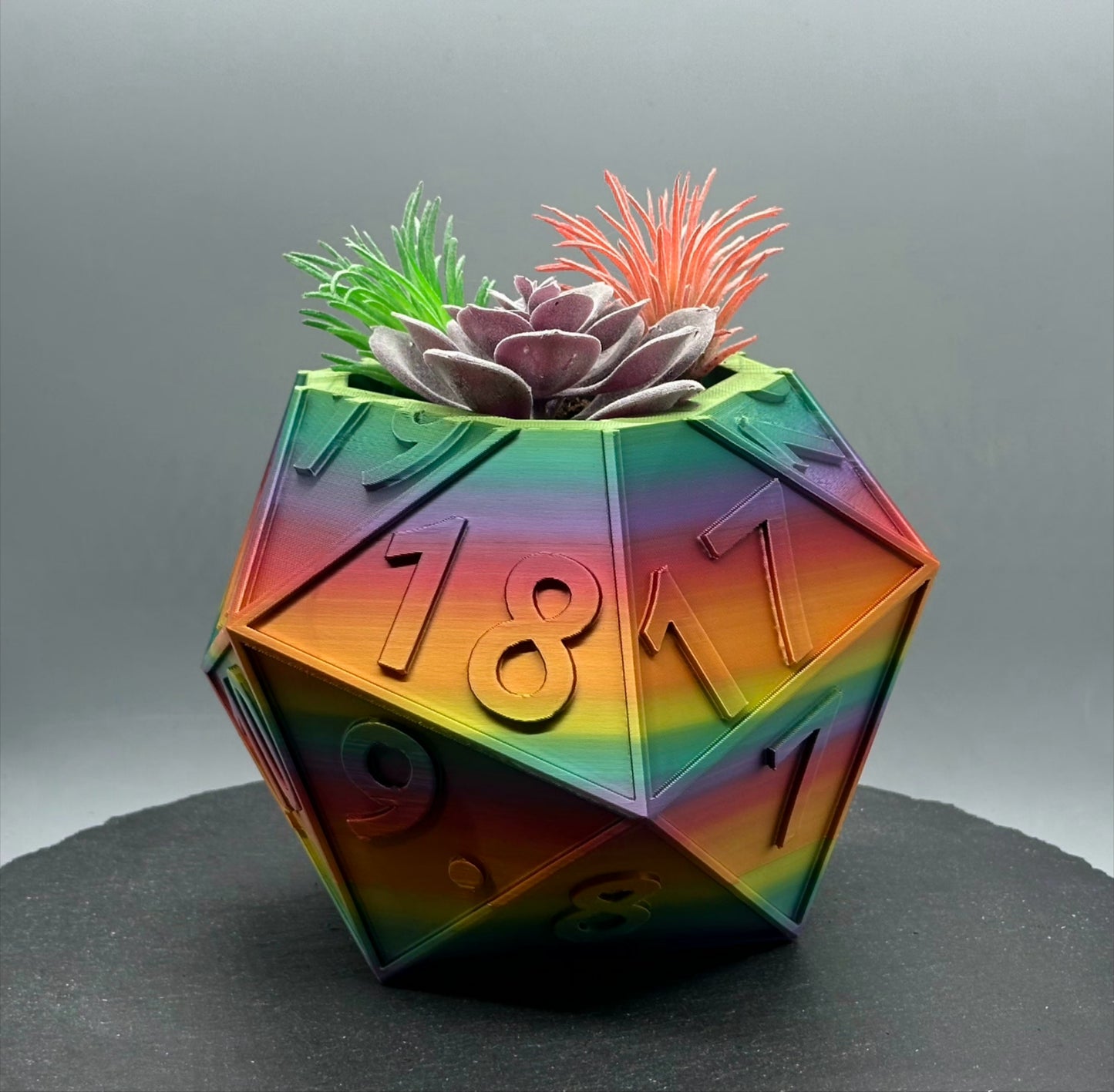 D20 Planter - Wide Opening