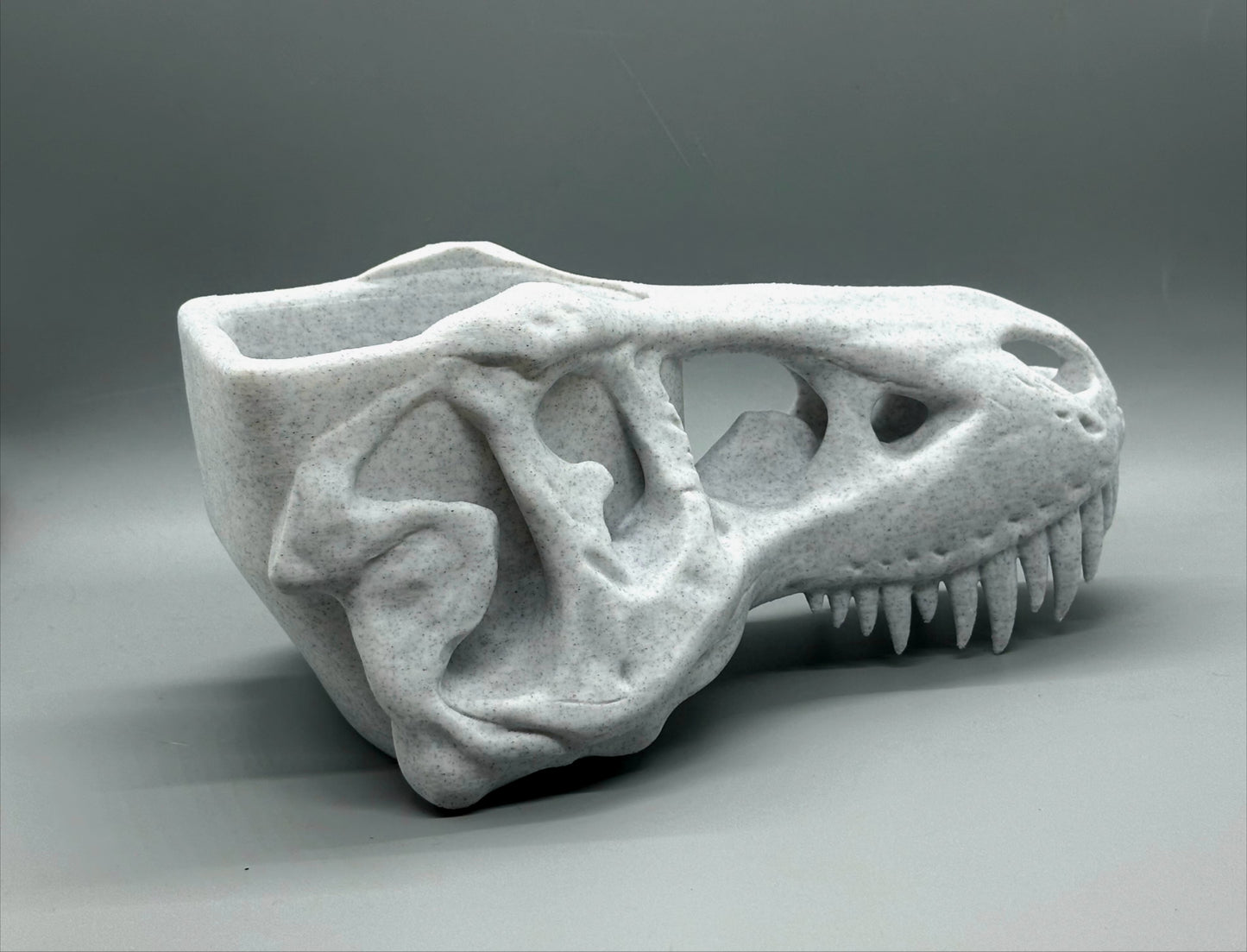 T-Rex Skull Planter