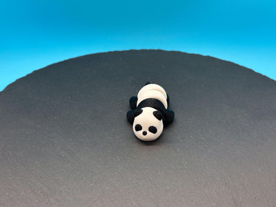 Articulated Mini Panda – 3D-printed articulated flexi fidget toy by 3DHotshop