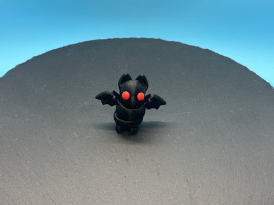 Articulated Mini Baby Bat – 3D-printed articulated flexi fidget toy by 3DHotshop