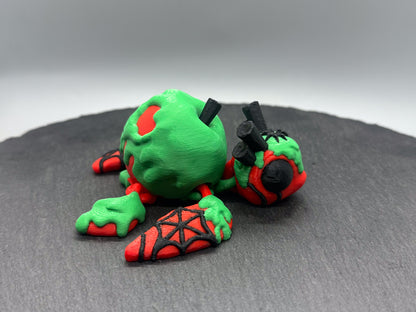 Articulated Halloween Turtles - Broomshell & Applesnap