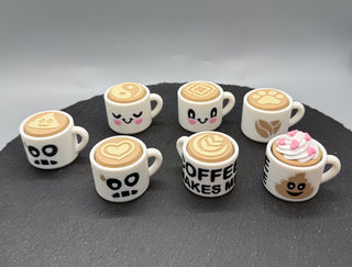 Coffee Cup Clicker – 3D-printed fidget clicker toy by 3DHotshop
