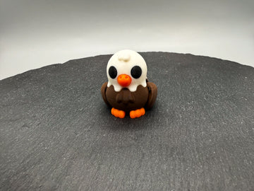 Articulated Eagle – 3D-printed articulated flexi fidget toy by 3DHotshop