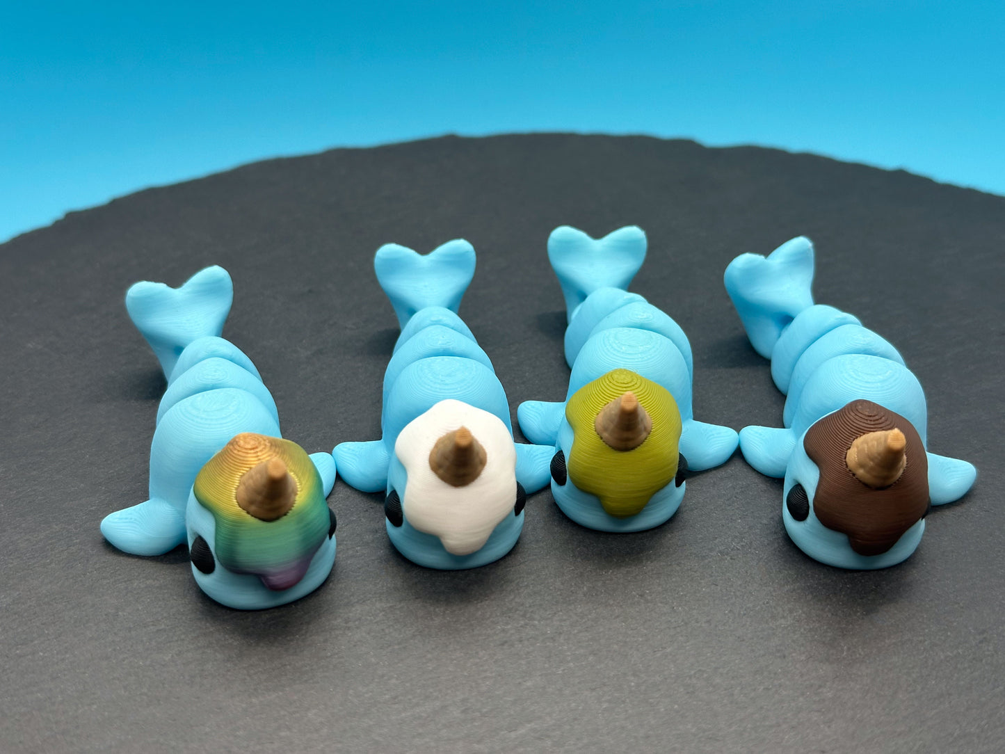 Articulated Ice Cream Narwhals