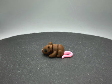 Articulated Mouse – 3D-printed articulated flexi fidget toy by 3DHotshop