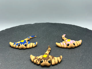 Articulated Pancake Stingray – 3D-printed articulated flexi fidget toy by 3DHotshop