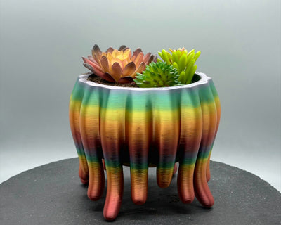 Drip Planter – 3D-printed succulent planter by 3DHotshop