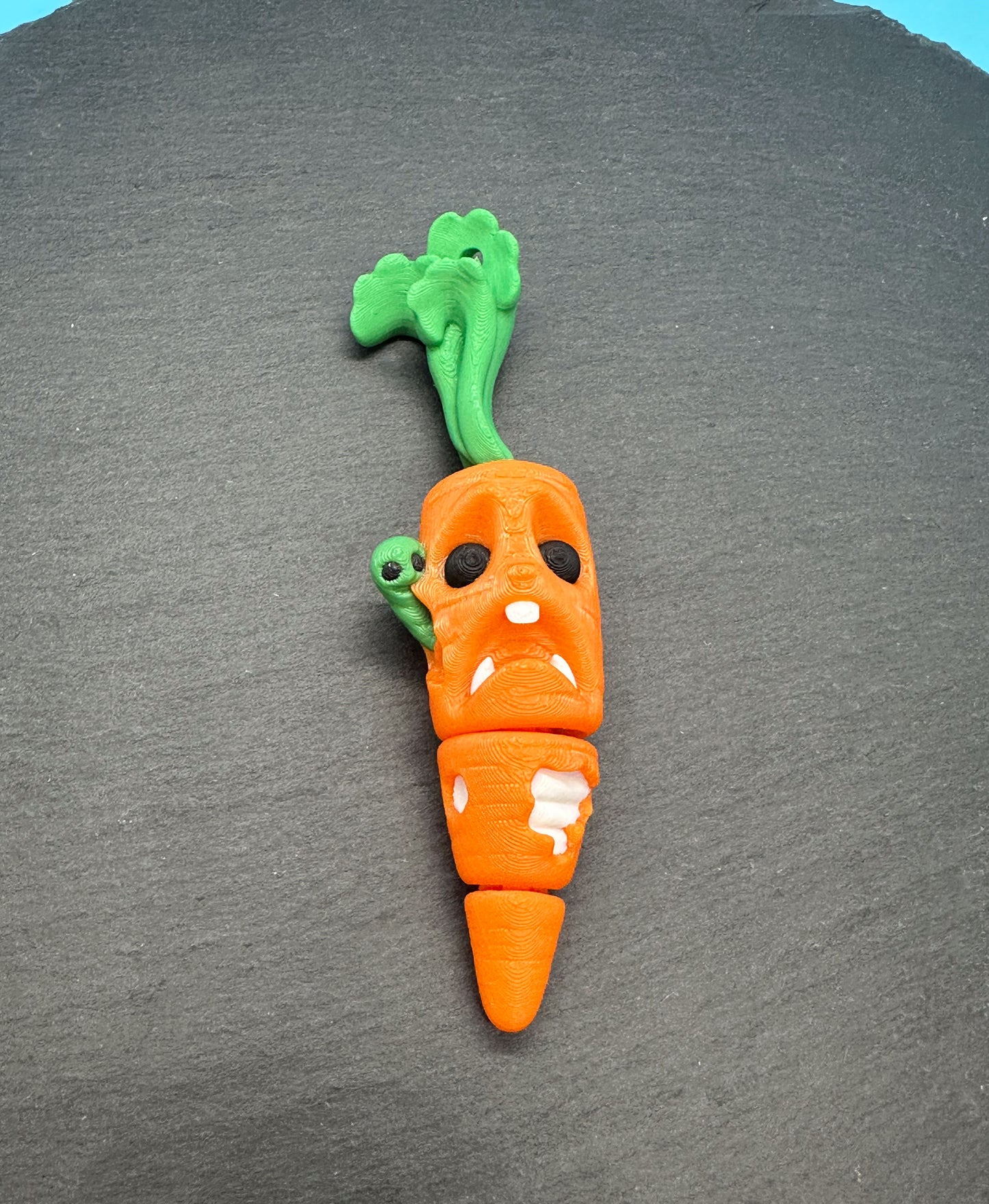 Spooky Carrot Face