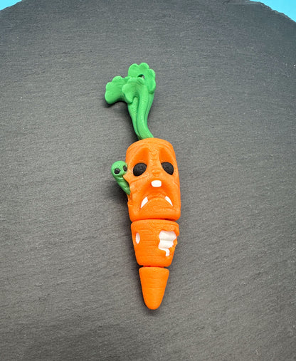 Spooky Carrot Face