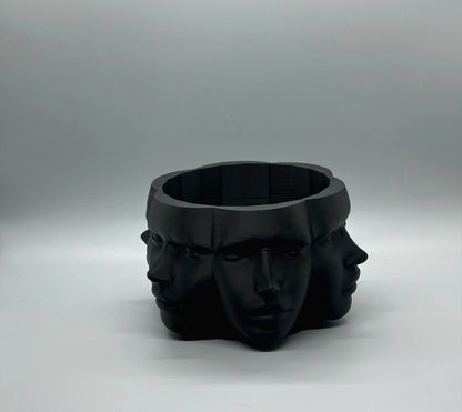Vase Faces Planter
