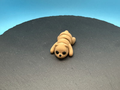 Articulated Mini Bear – 3D-printed articulated flexi fidget toy by 3DHotshop