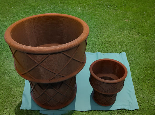 Ice Cream Cone Planter