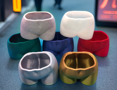 Booty Plant Pot – 3D-printed succulent planter by 3DHotshop
