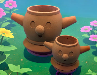 Tockoid Planter – 3D-printed succulent planter by 3DHotshop