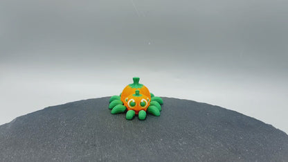 Pumpkin Legs the Articulated Pumpkin Spider