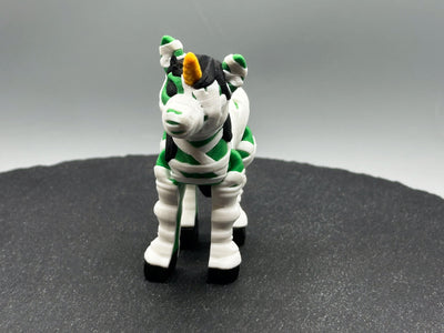 Articulated Mummy Unicorn – 3D-printed articulated flexi fidget toy by 3DHotshop
